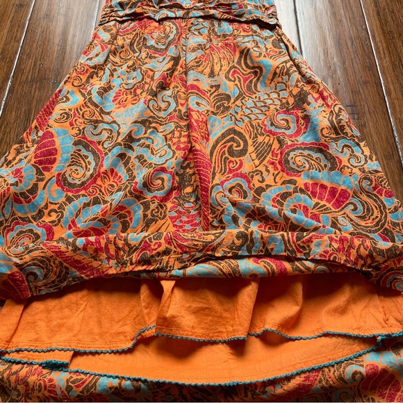 Anthropologie Moulinette Sours Orange Island
Holiday Midi Halter Dress - Picture 3 of 5